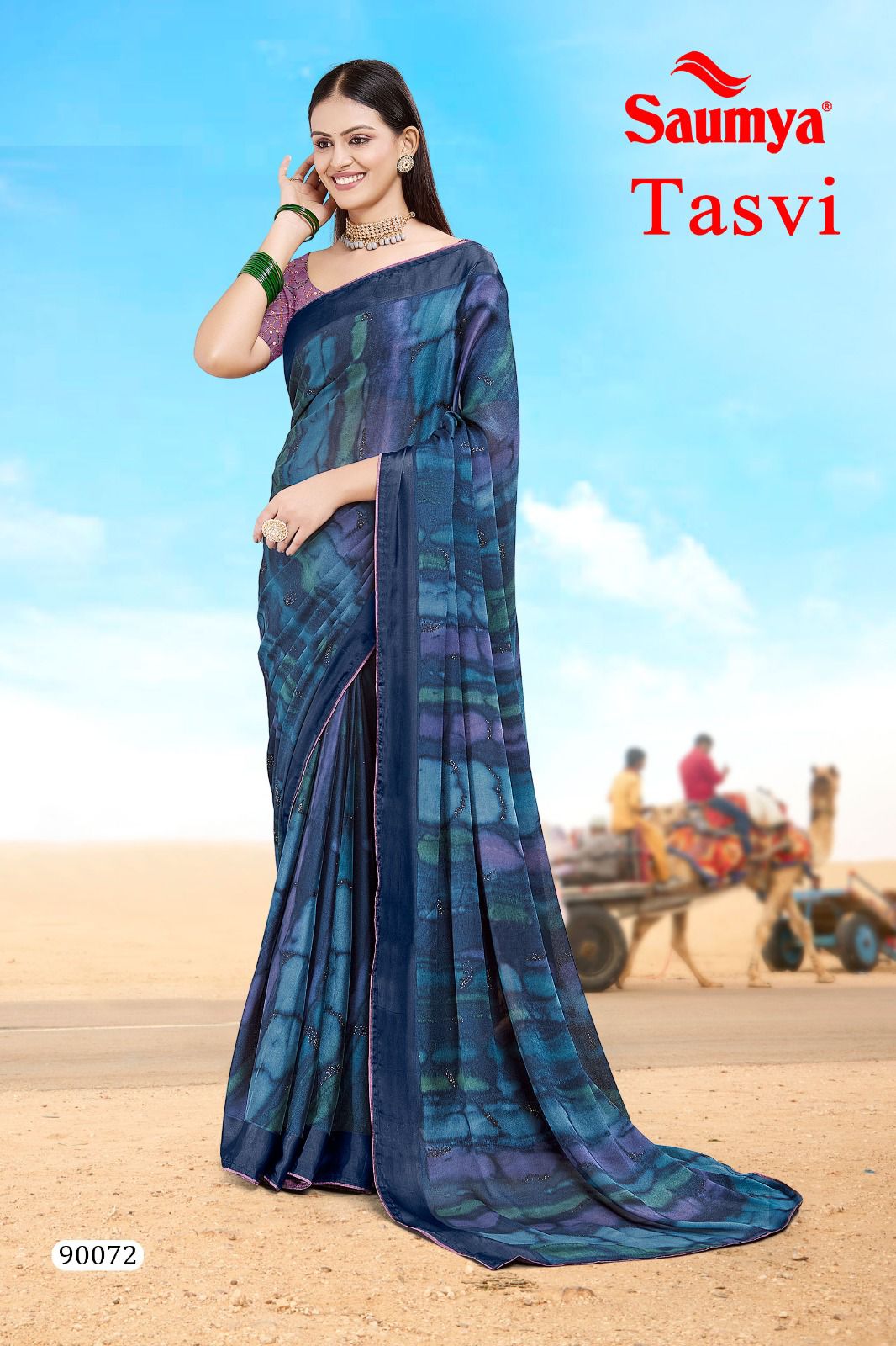 Tasvi By Saumya Satin Designer Printed Sarees Wholesale Shop In Surat